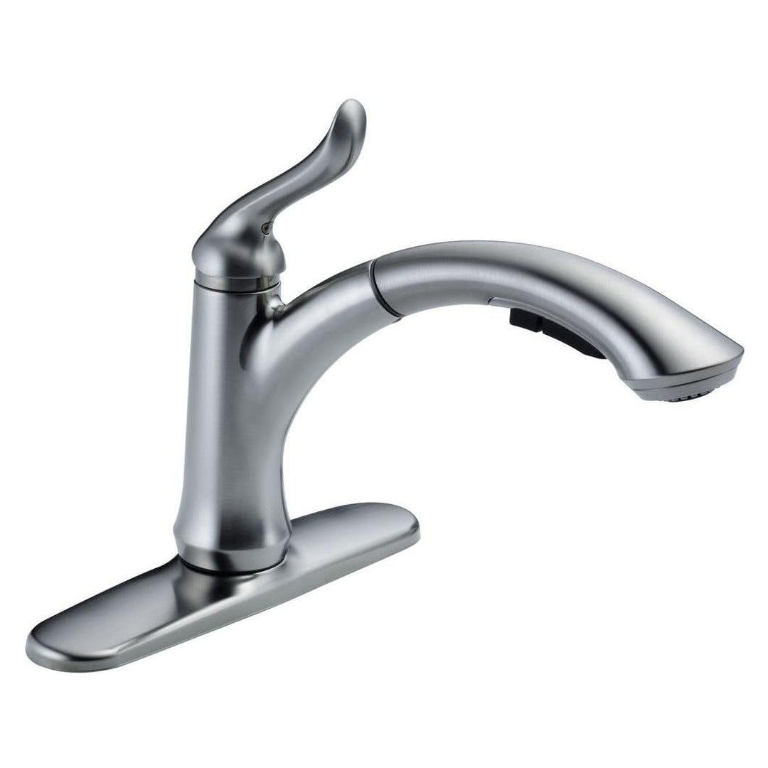 Delta Linden Single Handle Pull-Out Kitchen Faucet