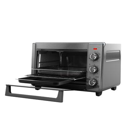 (New) BLACK+DECKER 6-Slice Crisp 'N Bake Air Fry Toaster Oven, .78 Cubic Feet Interior