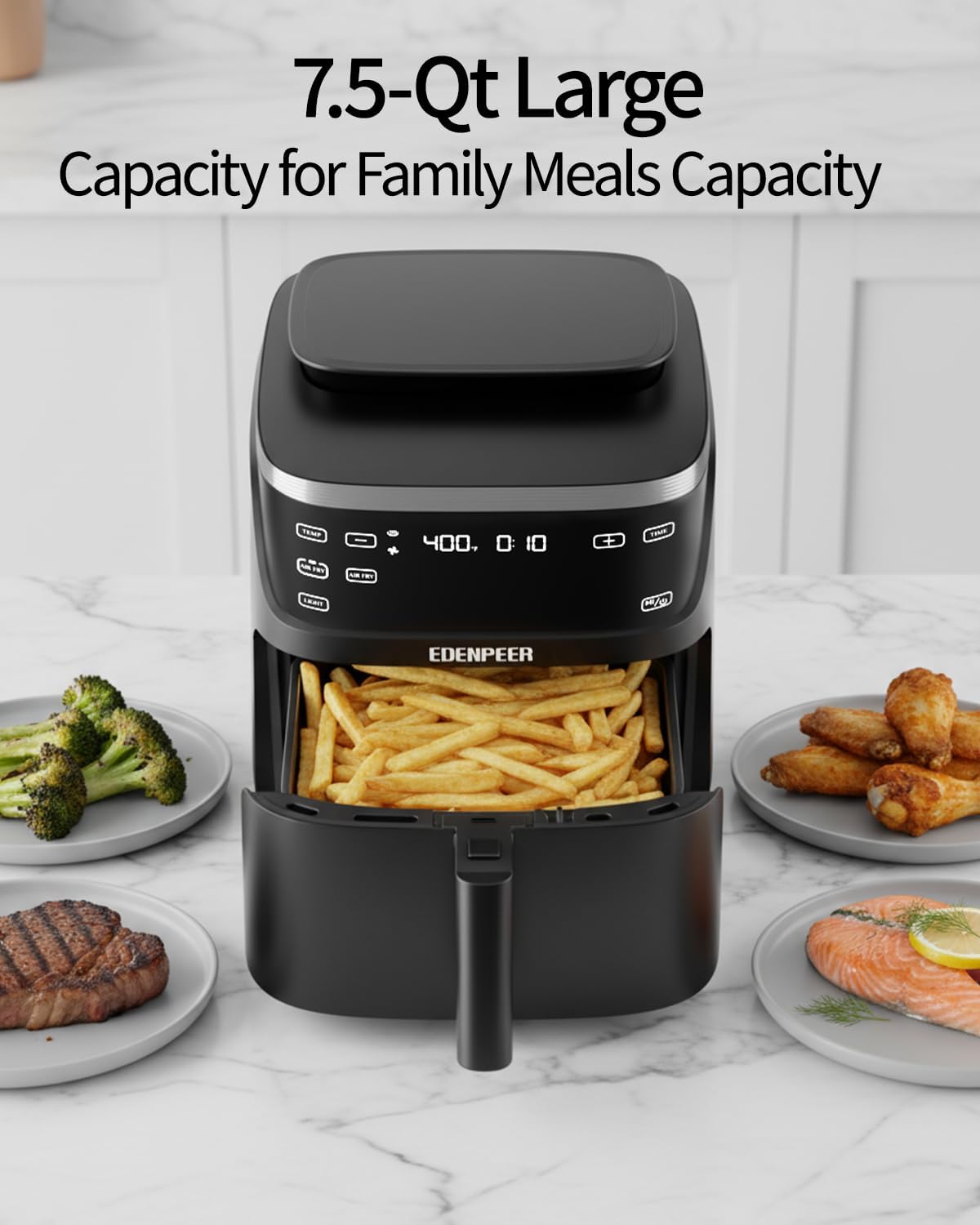 (New in Box) Edenpeer Air Fryer, 7.5 QT