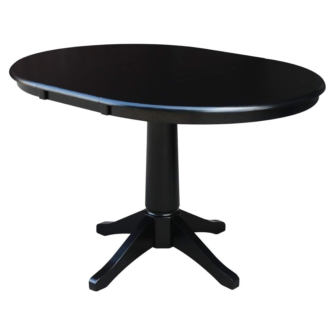 International Concepts 36" Round Extension Dining Table