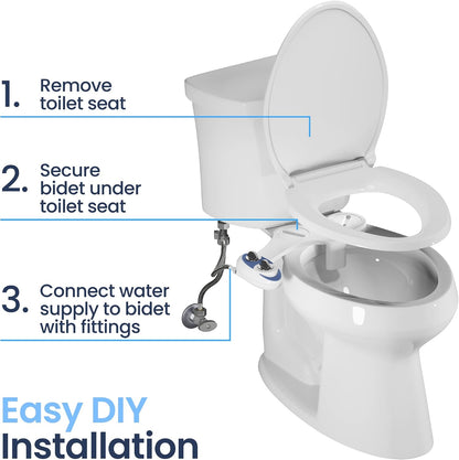 (New) LUXE Bidet NEO 185 - Bidet Attachment for Toilet Seat