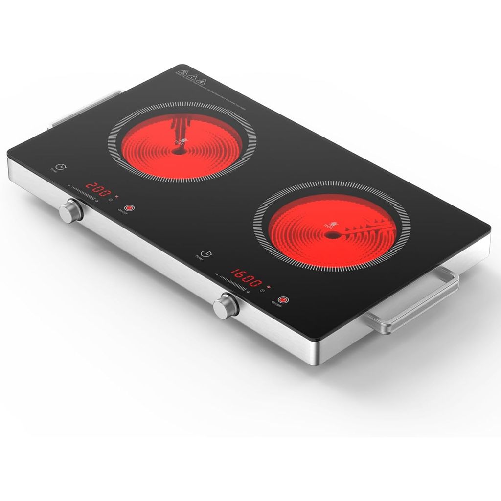 (New) Double Burner Ceramic Cooktop