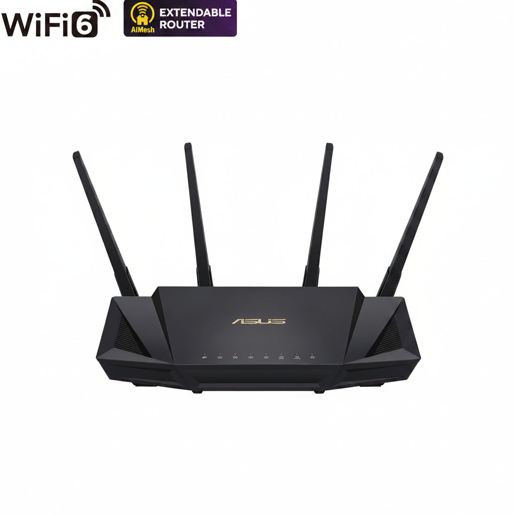 ASUS RT-AX3000 Ultra-Fast Dual Band Gigabit Wireless Router
