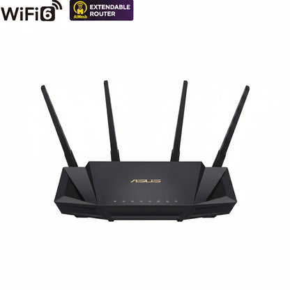ASUS RT-AX3000 Ultra-Fast Dual Band Gigabit Wireless Router