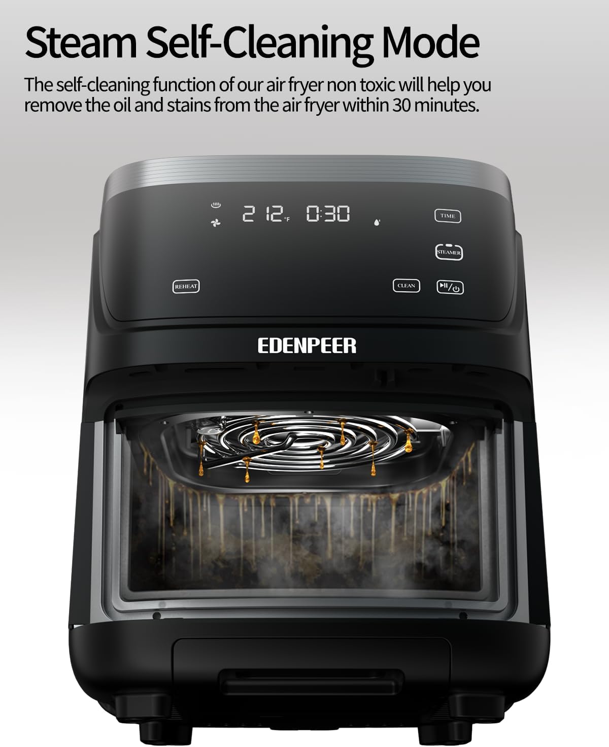 (New in Box) Edenpeer Air Fryer, 7.5 QT