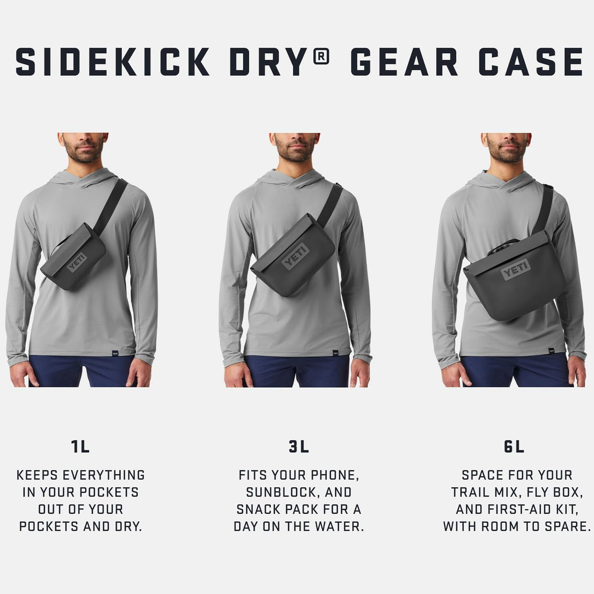 YETI Sidekick Dry 1L Gear Case