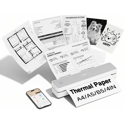 (New) HPRT MT610 Portable Wireless Thermal Printer