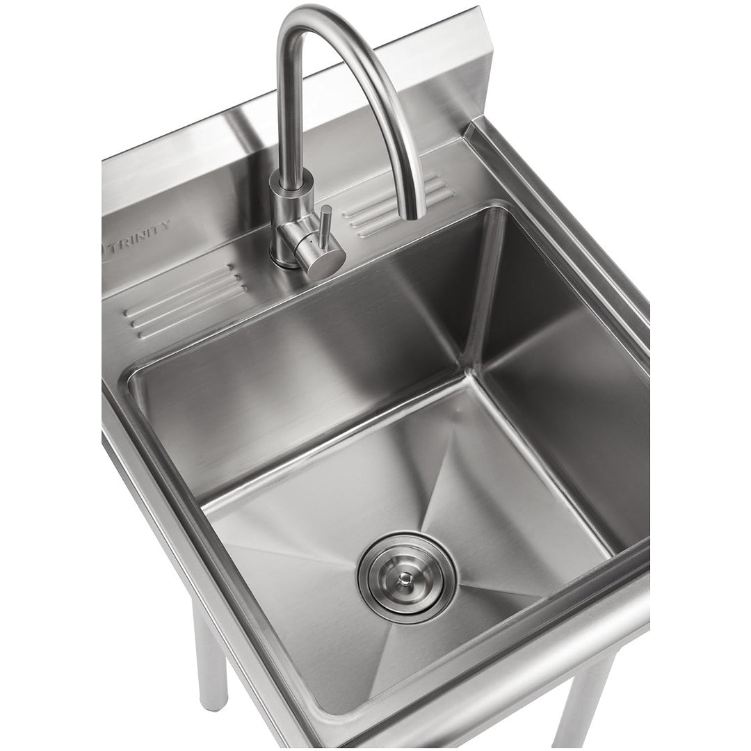 (New) Trinity Stainless Steel Utility Sink
