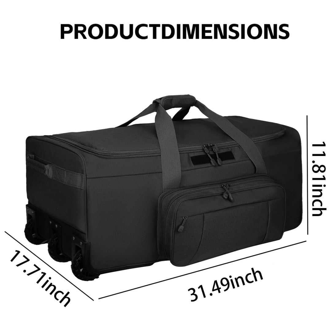 (New) Goloni Wheel Rolling Duffle Bag