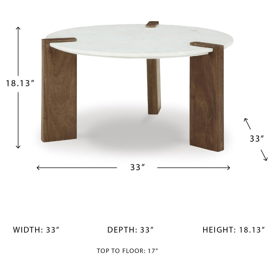 Ashley Isanti Modern Coffee Table