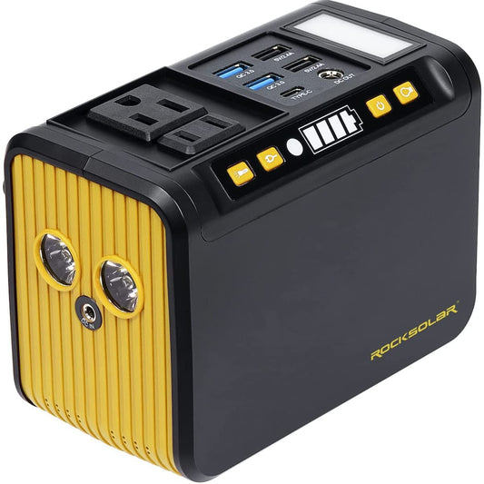 Rocksolar 120W Ultra-Lightweight portable power station