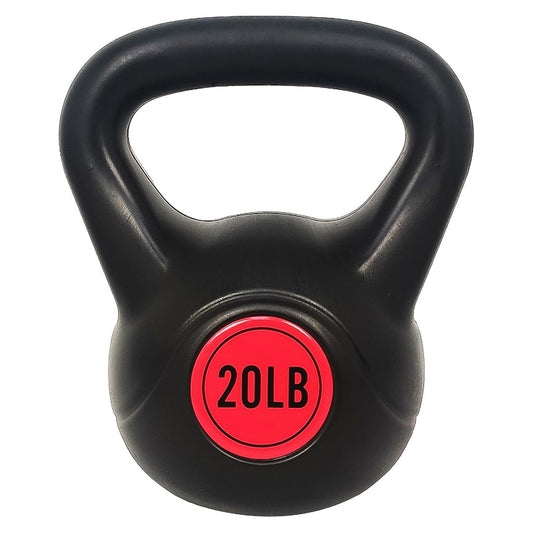 Signature Fitness Wide Grip Kettlebell Exercise Fitness - 20lbs.
