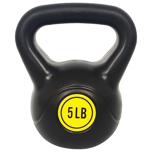 Signature Fitness Wide Grip Kettlebell Exercise Fitness - 5lbs.