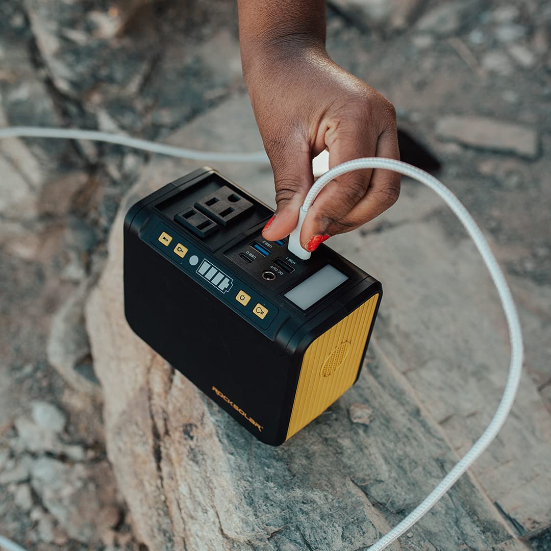 Rocksolar 120W Ultra-Lightweight portable power station
