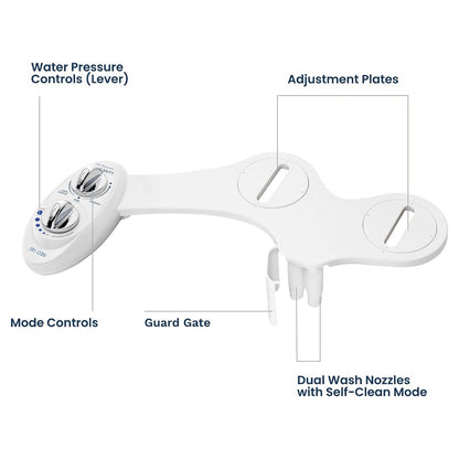 (New) LUXE Bidet NEO 185 - Bidet Attachment for Toilet Seat