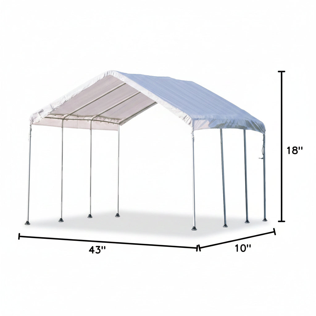 (New) ShelterLogic 10' x 20' MaxAP Canopy
