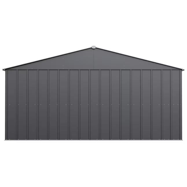 (New) Arrow 14-ft x 14-ft Classic Galvanized steel Metal Storage Shed (Assembly Required)