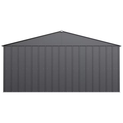 (New) Arrow 14-ft x 14-ft Classic Galvanized steel Metal Storage Shed (Assembly Required)
