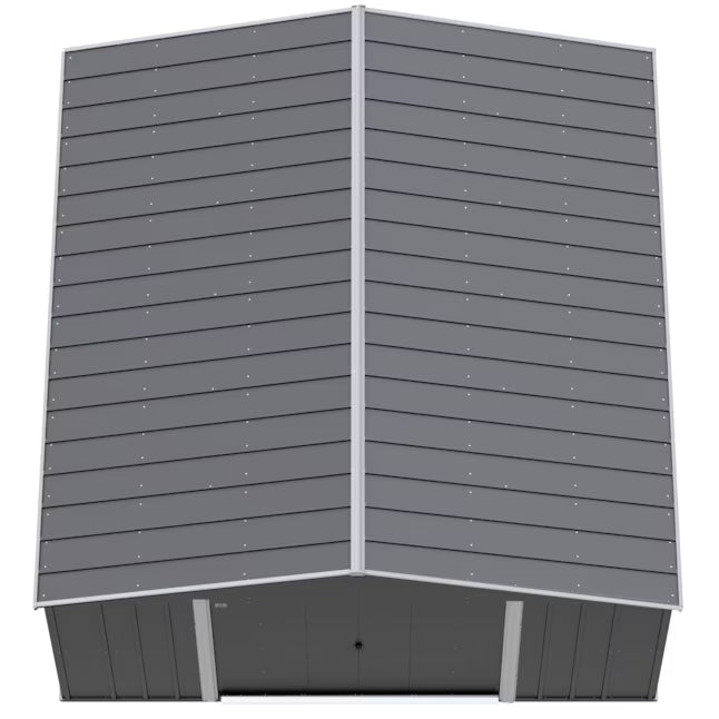 (New) Arrow 14-ft x 14-ft Classic Galvanized steel Metal Storage Shed (Assembly Required)