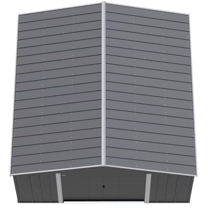 (New) Arrow 14-ft x 14-ft Classic Galvanized steel Metal Storage Shed (Assembly Required)