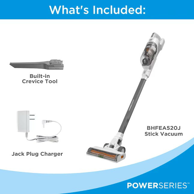 (New) BLACK+DECKER POWERSERIES+ Cordless Stick Vacuum Cleaner (Convertible to Handheld)