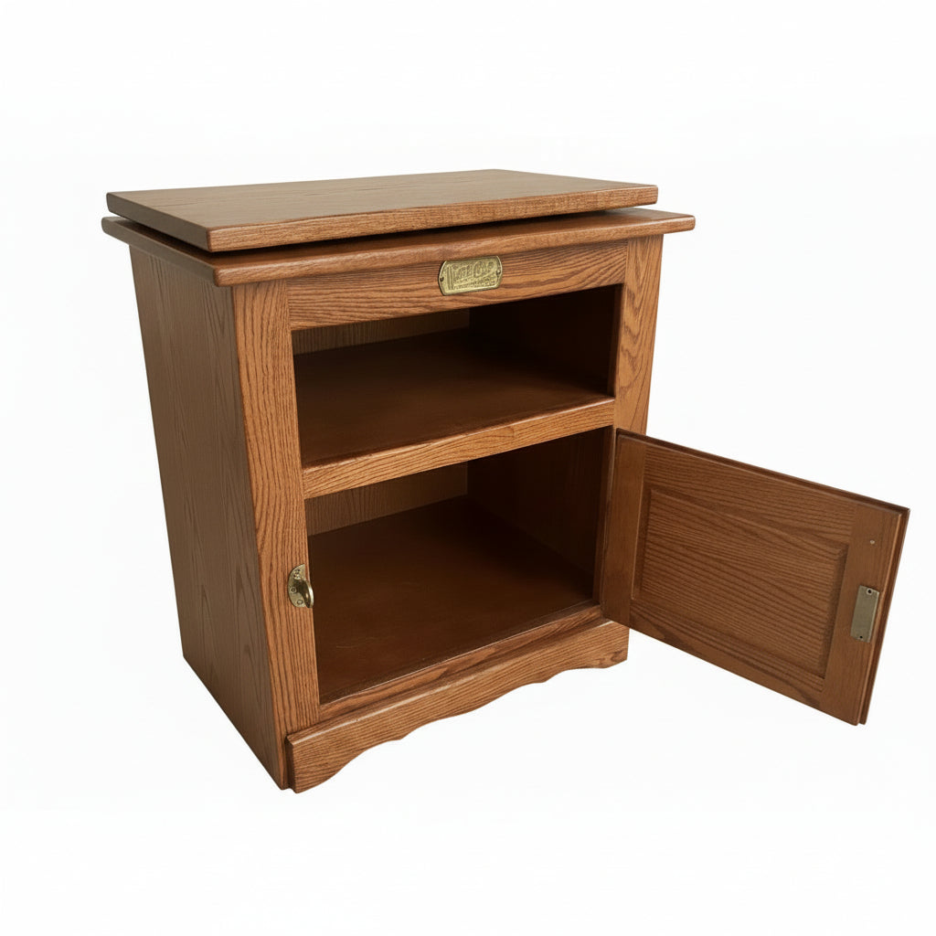 White Clad Table Stand