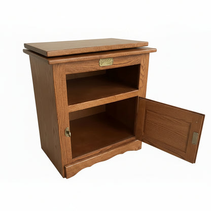 White Clad Table Stand