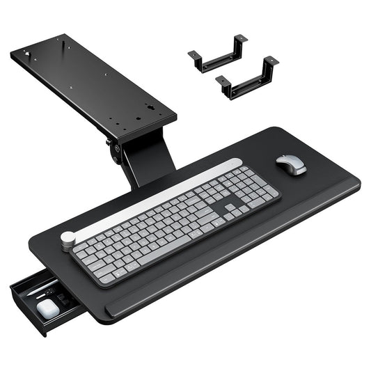 PEGZONE Keyboard Tray Under Desk Slide Out