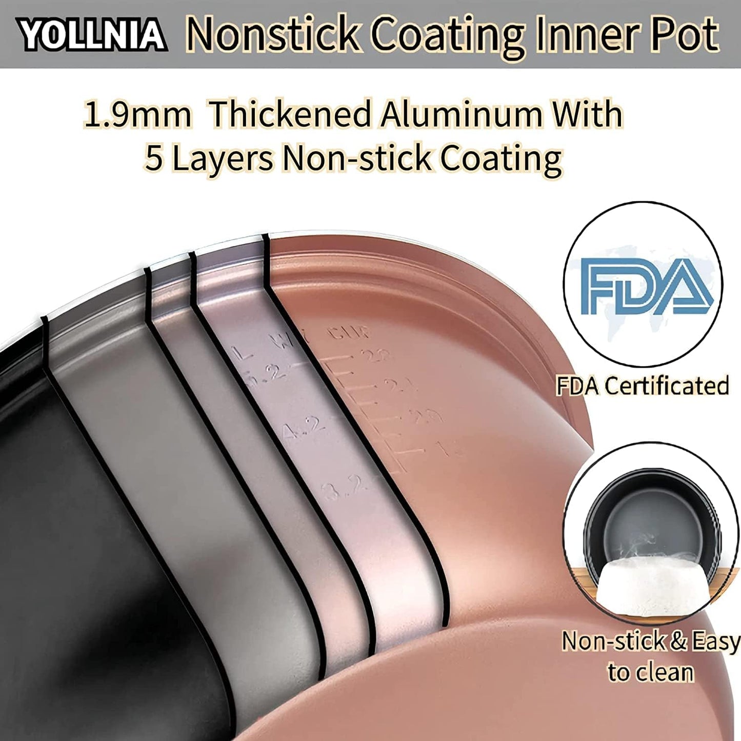 (New) YOLLNIA Commercial Rice Cooker