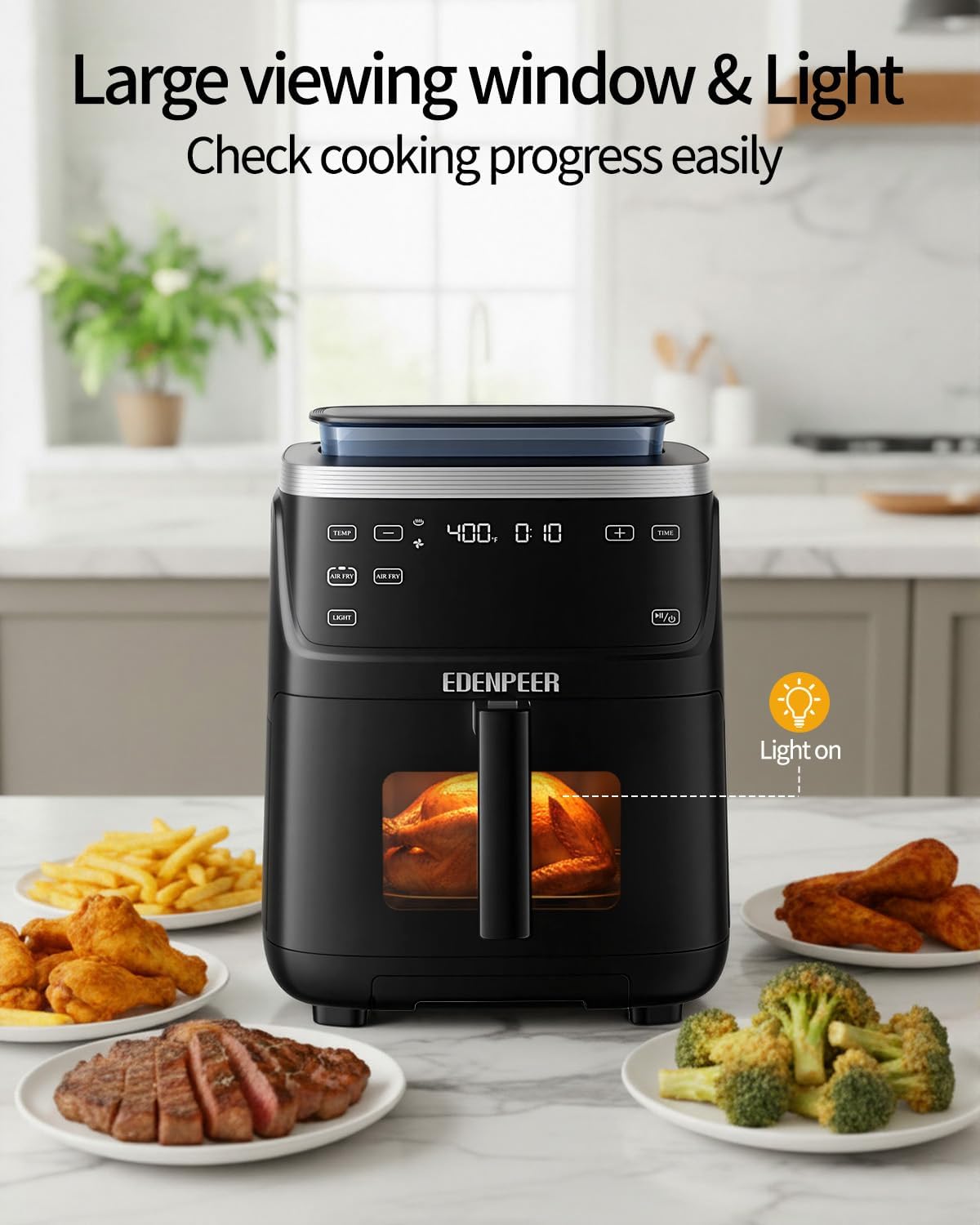 (New in Box) Edenpeer Air Fryer, 7.5 QT