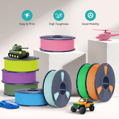 SUNLU PLA Matte 3D Printer Filament 1.75mm