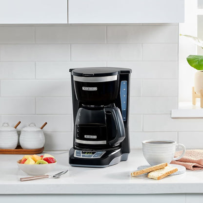 BLACK+DECKER 12-Cup Digital Coffee Maker