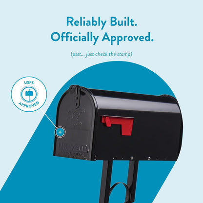 (New) Architectural Mailboxes Mailbox to Go Mailbox with Post