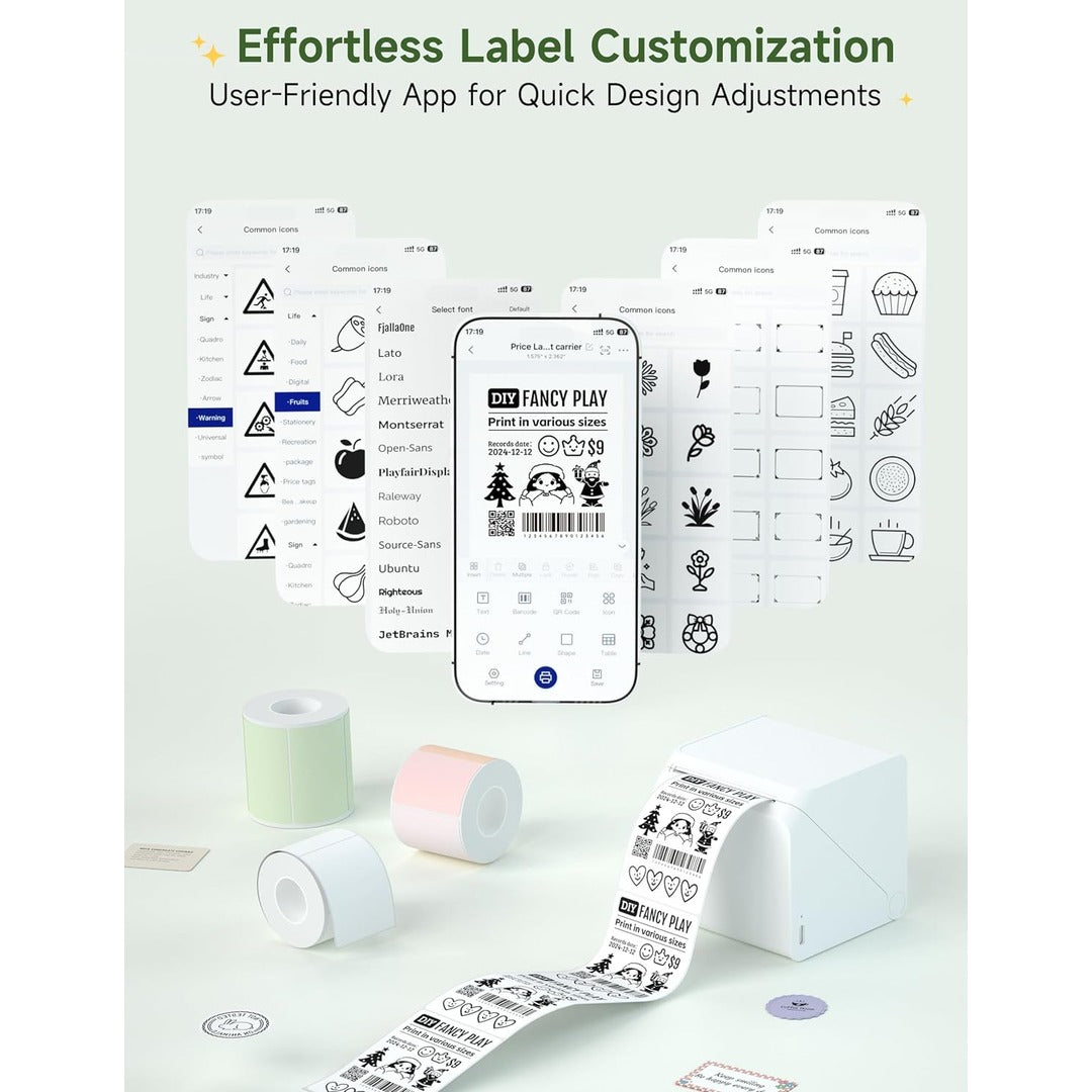 (New) HPRT Label Maker Machine