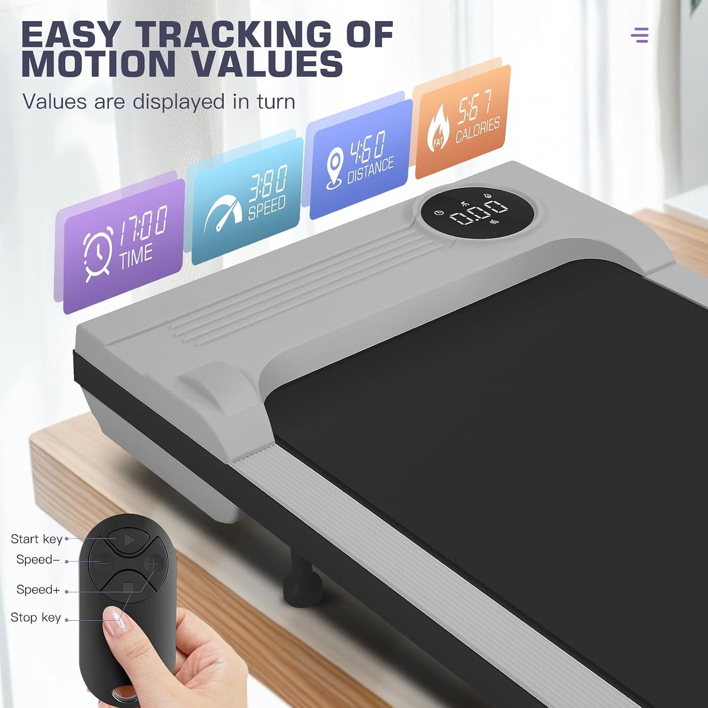 (New) ANCHEER Walking Pad 3.0HP Under Desk Treadmill