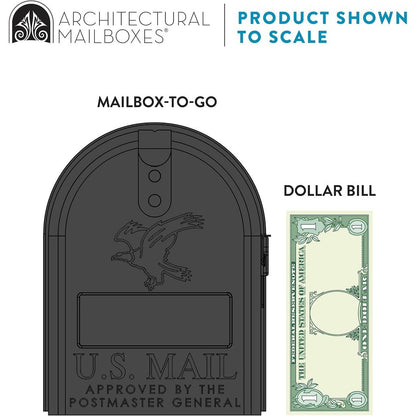 (New) Architectural Mailboxes Mailbox to Go Mailbox with Post