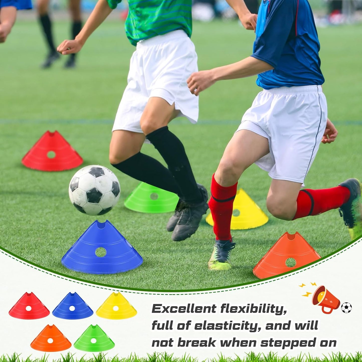 SOCCER TRAINING CONES