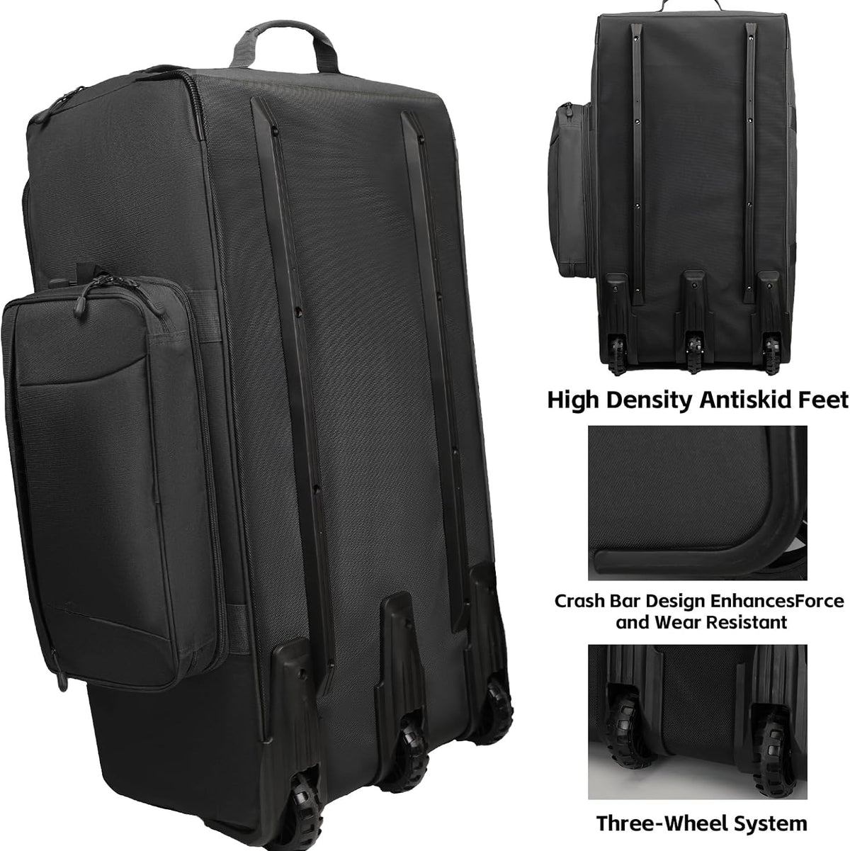 (New) Goloni Wheel Rolling Duffle Bag