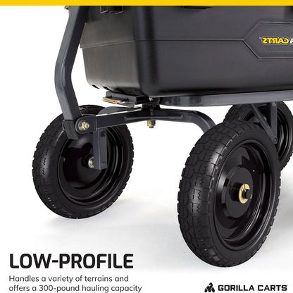 Gorilla Carts 10-Inch No-Flat Replacement Wheels
