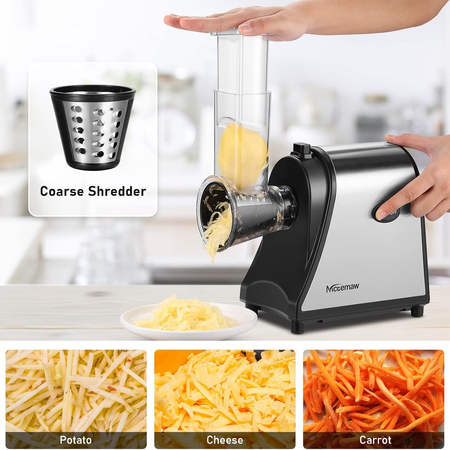 Nictemaw Vegetable Salad Grinder