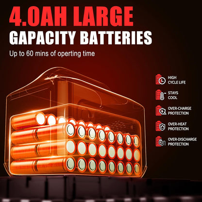 Tan Look 12-Inch Brushless Cordless Chainsaw