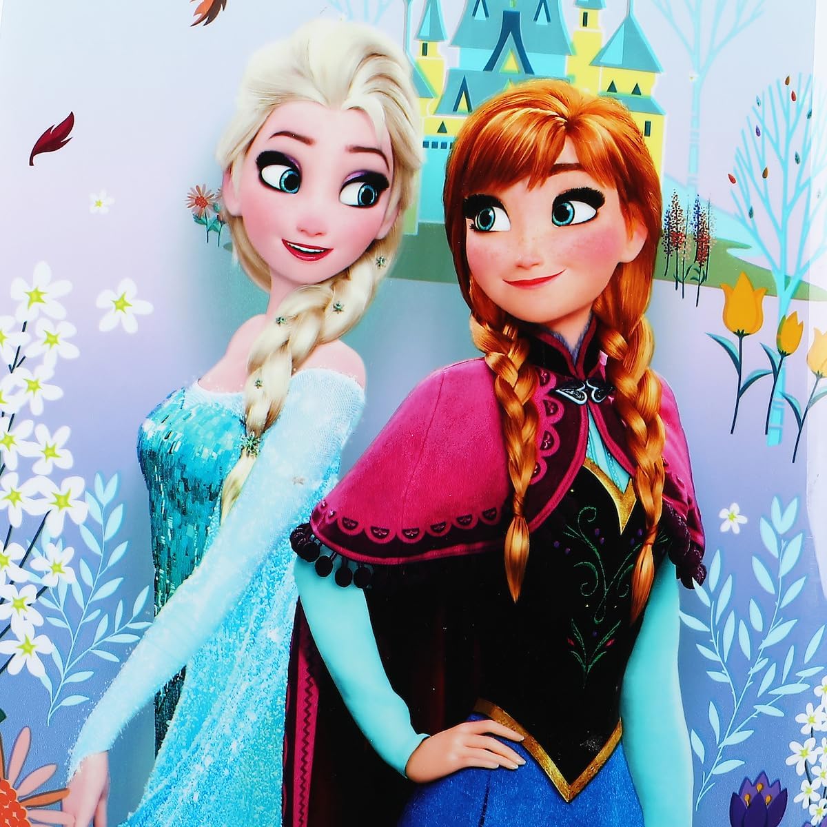 (New) Frozen Elsa & Anna Arendelle Castle 22" Rolling Luggage