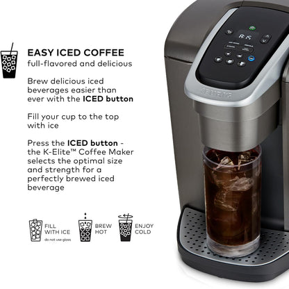 (New) Keurig K-Elite Single Serve K-Cup Pod Coffee Maker