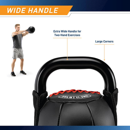 (New) Marcy Soft Kettlebell - 25lb