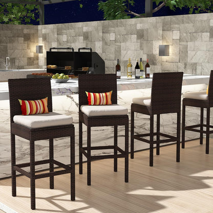 (New) Sundale Outdoor Wicker Bar Stool