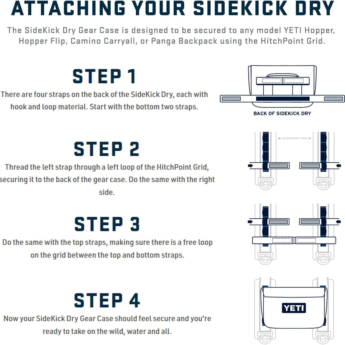 YETI Sidekick Dry 1L Gear Case