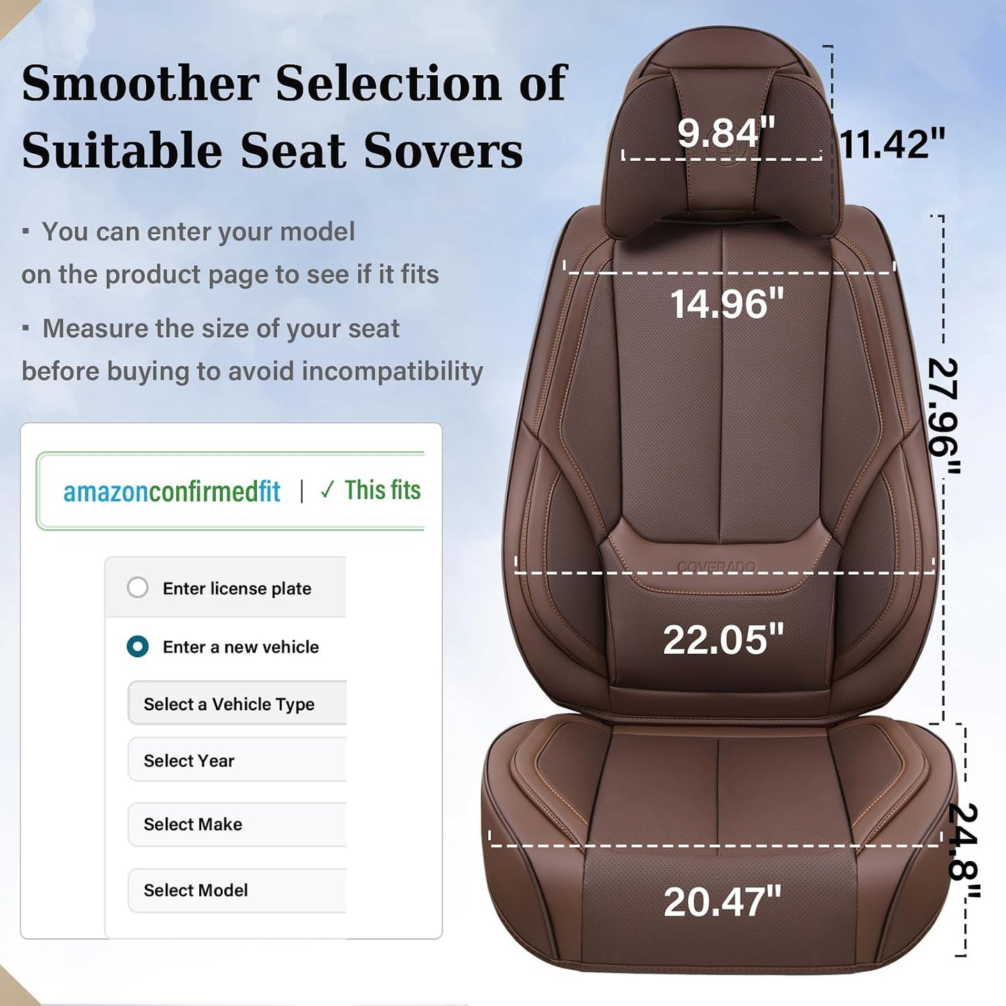 Coverado Car Seat Covers - Full Set