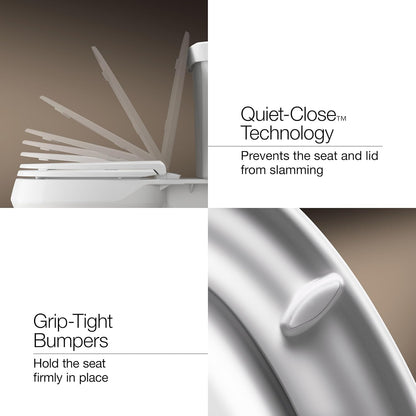 KOHLER Layne Antimicrobial Toilet Seats