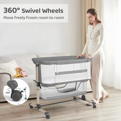 Cowiewie Bassinet Bedside Sleeper