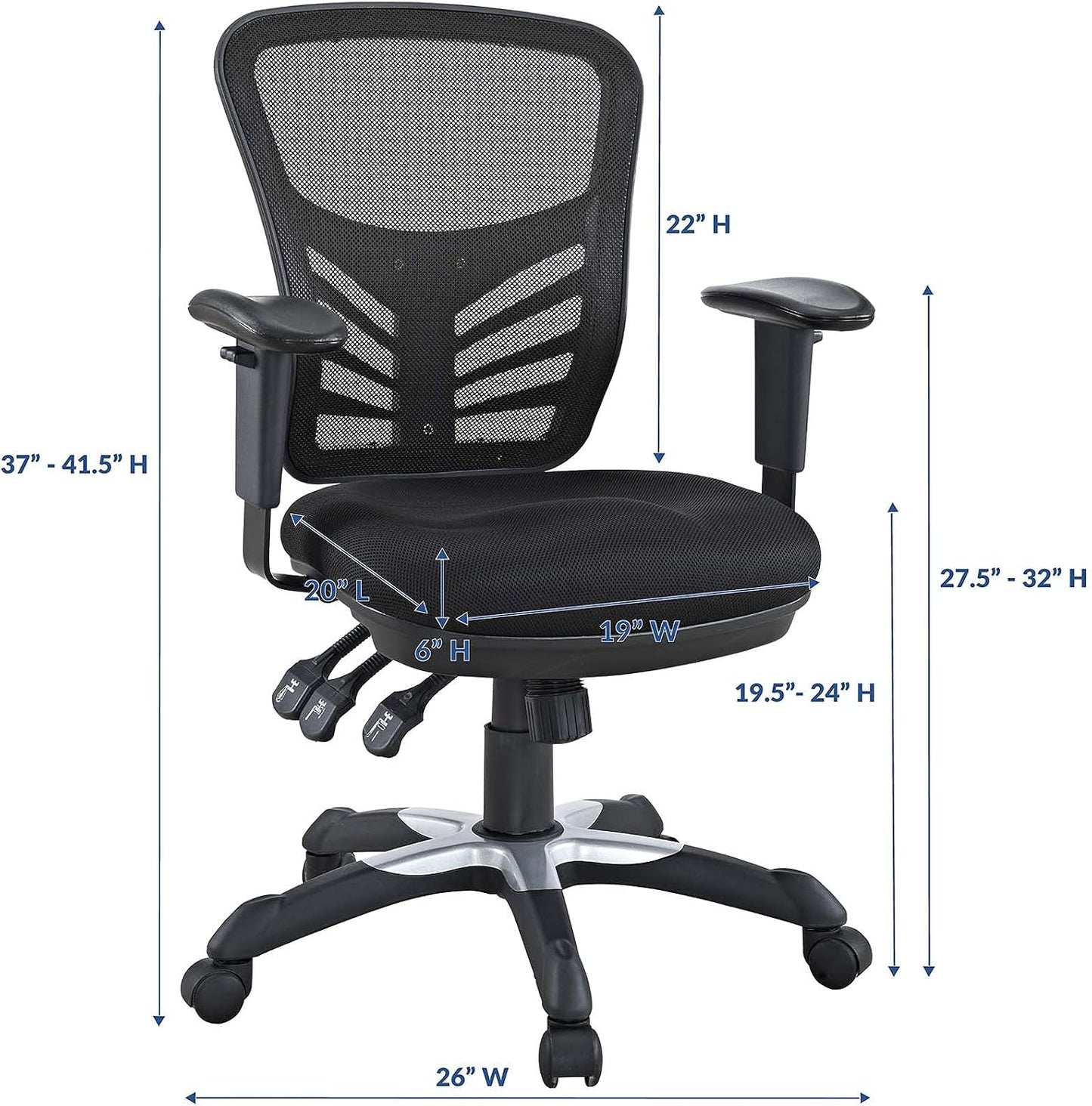 Modway Black Office Chair